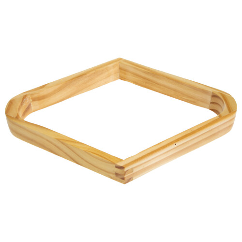 Raindrops Retro Design Wood Billiards Triangle Rack For Room Accessory 2