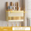 Kitchen Utensil Chopstick Storage Rack with Hook Drainage Rack Wall Mounted Tableware Storage Box Kitchen Organizer A 6