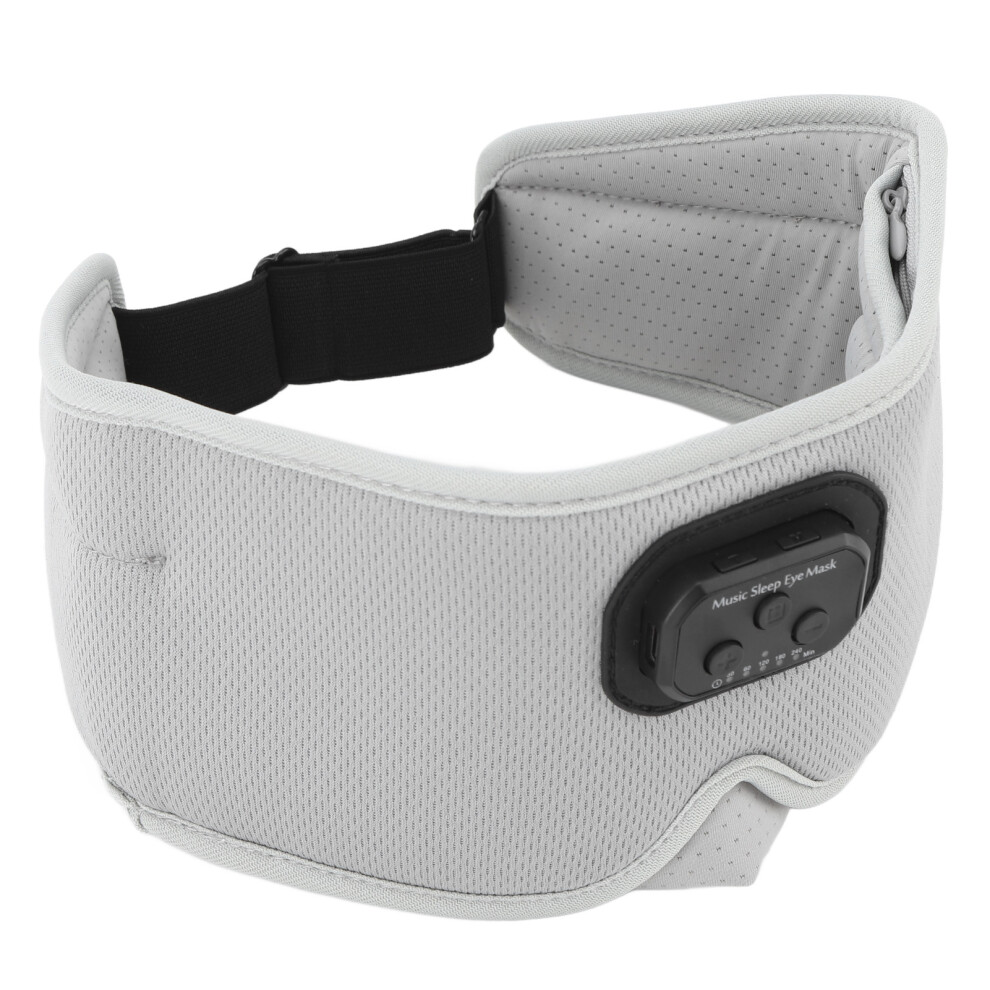 Grey Bluetooth 5.2 Sleep Headphones With 400Mah Battery, 20M Range,