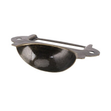 100PCS File Name Card File Cabinet Handles Label Holder Antique Bronze Drawer Label Pull Cabinet Frame Handle File Name