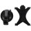 1Pc Black ABS Tablet Pc Bracket 360 Rotating Car Navigation Holder 5