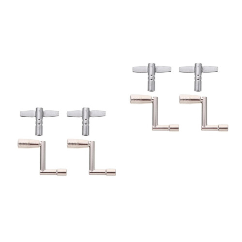 8 Pcs Drum Keys Metal Drum Keys Tuning Tools For Drum Set Silver 2