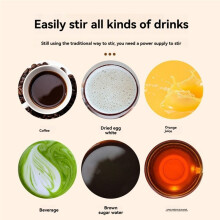 350 Ml Automatischer Rührbecher mit Magnet, Wiederaufladbar, Modell, Rührkaffeetasse, Elektrischer Rührbecher, Fauler Rotierender Becher