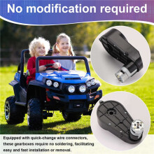2 Stuks Vervanging voor Versnellingsbak RS555 24V 30000RPM Hoge Snelheid Aandrijfmotor Versnellingsbak, voor Kinderen Die Elektrische Voertuigen