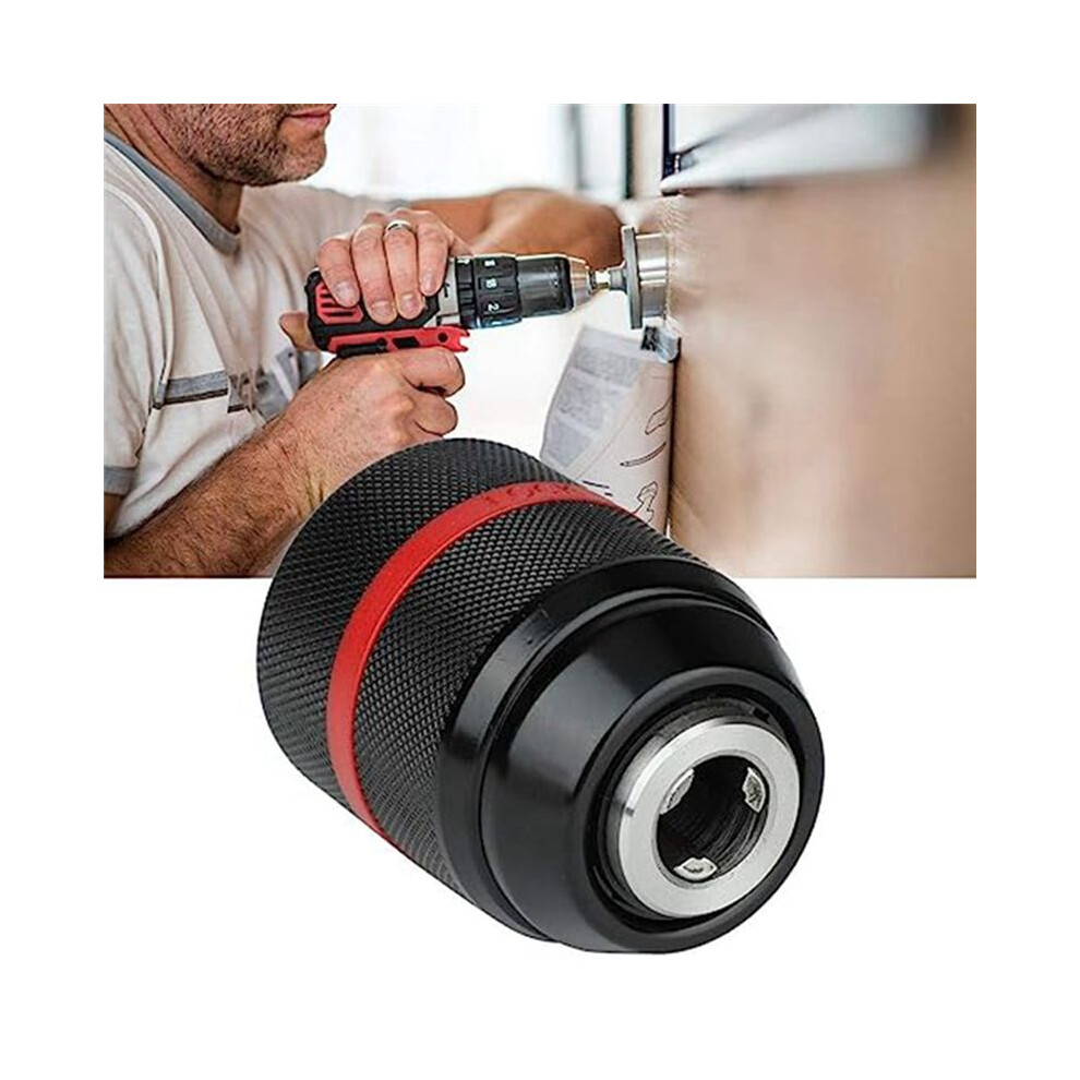 Hand Drill 13Mm Self-Locking Chuck Impact Electric Wrench Hand Drill Chuck Conversion Tool For Multiple Drill Bits 4714134671680