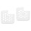 2 Pieces Power Adapter Protective Cover Charger Storage Shell Case 4