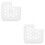 2 Pieces Power Adapter Protective Cover Charger Storage Shell Case 6