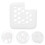 2 Pieces Power Adapter Protective Cover Charger Storage Shell Case 8