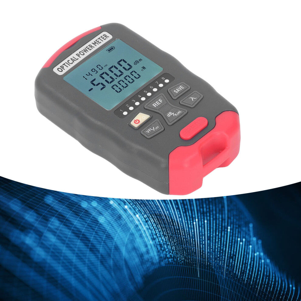 AuaâD70 Optical Fiber Power Meter Red Light Source 70Dbm-10Dbm 6941388942954