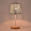 Table Lamp,  Metal Lampshade and Base with Tree Pattern,Suitable for Tabletop Pendant Lamp Wall Lamp White US PLUG 1