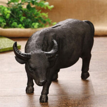 Cow Statue Gift Bull Piggy Bank Coin Coin Penny Collectible Piggy Bank Cow Sculpture Gold