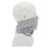 Breathable Polyester Face Cover Scarf with Filter Pocket, Gray 11