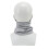 Breathable Polyester Face Cover Scarf with Filter Pocket, Gray 12