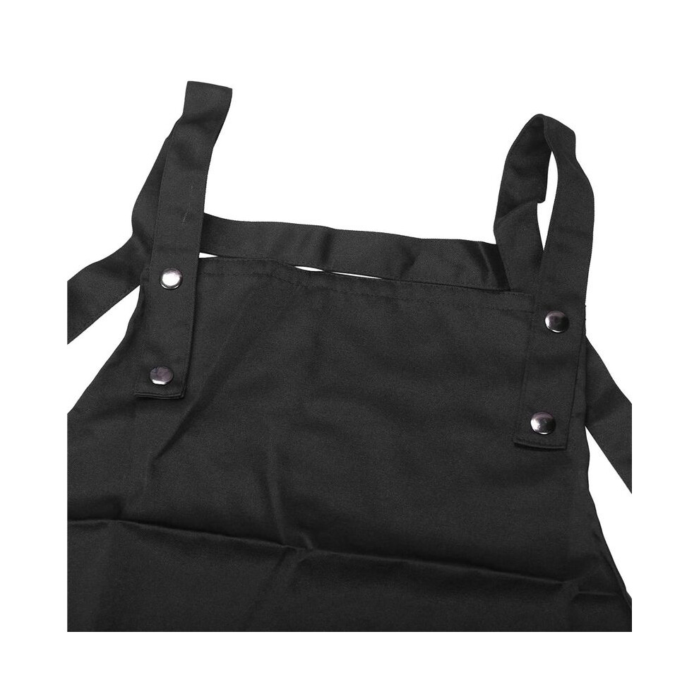 2X B Black Professional Stylist Apron Waterproof Hairdressing Coloring Shampoo Haircuts Cloth Wrap Hair Salon Tool