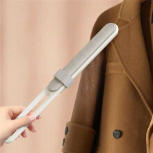Electrostatic Lint Remover Brush, Double-Sided Pet Hair Removal for Clothes,Furniture,Includes Self-Cleaning Base A