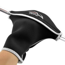3 mm Neopren Wasserabweisende Paddelhandschuhe für Kajakfahren & Kanufahren—Gold/Silber