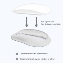Mouse Dock for Magic Mouse 1 2 3 Heightening Base Ergonomic Mouse Grip for Magic Mouse Accessories A
