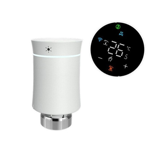 Home Constant Temperature Air Valve App Timing Voice Remote Control  Temperature Control  Black 2