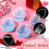 100 Pcs 2.4 Oz Valentine'S Day Heart Shaped Containers Plastic Box with Lids Reusable Small Portion Cups 4