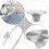 4 Pcs Lid Handle Baby Pot Replacement Knob Universal Pan Handles 4