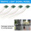 4Pcs DIY Scale Construction Sand Table Model Circuit Board Traffic Light Signal Model HO Scale Train Railway Miniature 8