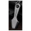 Titanium EDC Pry Bar  Titanium Alloy  Keychain Pendant Tool Silver 2