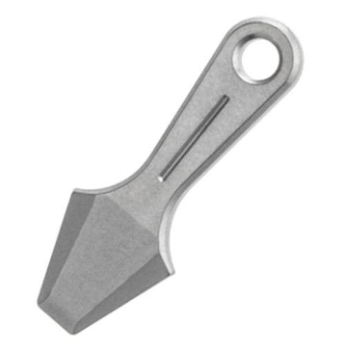 Titanium EDC Pry Bar  Titanium Alloy  Keychain Pendant Tool Silver 2