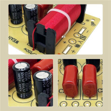 2X 150W HiFi Crossover Filter Module WEAH-305 3 Way Speaker Frequency Divider for DIY Home Speaker Treble Medium Bass