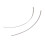 2pcs Stainless Steel U-Shape Lingual Retainers for Lower Teeth Stability 1