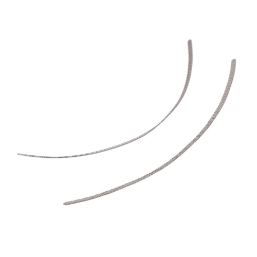 2pcs Stainless Steel U-Shape Lingual Retainers for Lower Teeth Stability