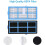 2set Replacement Parts Main Brush Side Brushes Filter for Kyvol Cybovac E20 E30 E31 Vacuum Cleaner Robot Accessories 4