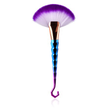 (1pcs) 1/7/10 Pcs Makeup Brush Beauty Tools Fish Hook Fan Brush Cosmetic Tools