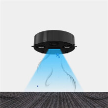 Robot de Limpieza y Barrido, Robot Aspirador Automático, Máquina de Limpieza de Pisos Duros de Limpieza Silenciosa Ultrafina, Negro