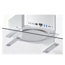 Desktop Stand for M4 Height-Adjustable Cooling Rack Aluminum Alloy Desktop Computer