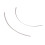 2pcs Stainless Steel U-Shape Lingual Retainers for Lower Teeth Stability 9