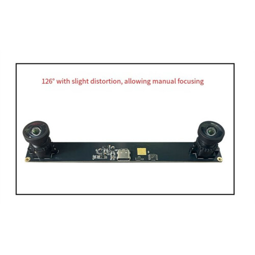 4 Million 1080P Binocular Camera 60-Frame Synchronous Depth Detection USB Camera Module 160 Degree 2