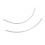 2pcs Stainless Steel U-Shape Lingual Retainers for Lower Teeth Stability 12