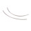 2pcs Stainless Steel U-Shape Lingual Retainers for Lower Teeth Stability 13