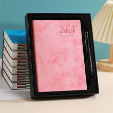 2024 A5 Week to View Diary Full Year Planner Organiser Hardback Cover with Gift Box Set for Christmas Gift