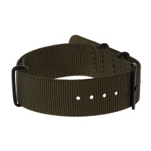 3pcs 20mm Army Green Nylon Fabric Outdoor Sport Watch Band Strap Fits WEEKENDER WB2034