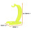 2X  Plastic Banana Hanger Floor Type Fruit Holder Rack Kitchen Storage Organizer Fruit Tool Kitchen Accessories 8