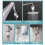 Vattenutloppsrenare Kit Universal Kranfilter Kök Badrum Dusch Hushållsfilter PP Bomullsfilter 1