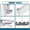 Car Center Console Armrest Box Button for  Qin 2