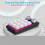 Custom Keyboard Volume Button Knob Programming Macro Gaming Hotswap Keypad Black, 12 Keys 2 Knob 5