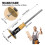 Wheel Marking Gauge,Woodworking Dovetail Scribing Gauge, Scriber Marking Tools, Essential Tools for Woodworking Projects 7