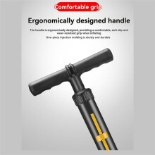 High Pressure Air Pump 160PSI Manual Pump Valve Tire Inflator MTB Road Bike Accessories Black