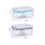 2Pcs Self Draining Roller Type Soap Holder for Fast Drying and Easy Soap Release Bathroom Kitchen 2