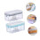 2Pcs Self Draining Roller Type Soap Holder for Fast Drying and Easy Soap Release Bathroom Kitchen 4
