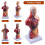 11 Inch Human Torso Body Model Anatomy Anatomical Internal Organs for Student Teaching Study Assembling Model 6