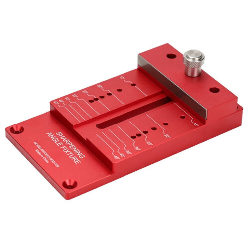 Wood Chisel Plane Sharpening Guide Angle Block Honing Sharpener Jig Tool Angle Fixture for Woodworking Chisel 2